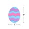 24 Pcs Foam Magnet Craft Kit, Easter Egg Themed DIY Magnets for Kids Toddlers Party Favors Arts and Crafts Home School Activities